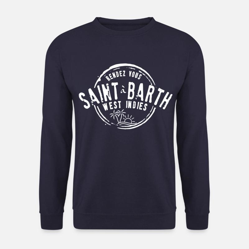 Wir sehen uns in St. Barth - Unisex Pullover - Navy