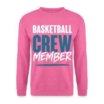 Équipe de basket-ball - Sweat-shirt Unisexe - rose - Devant