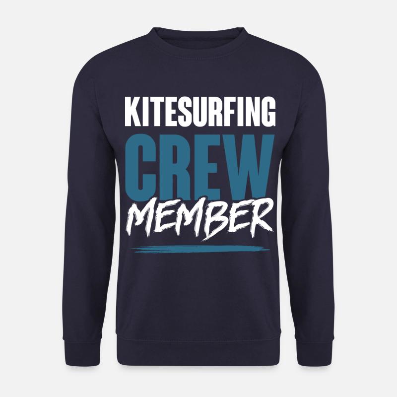 Kitesurfing Crew - Unisex Sweatshirt - navy