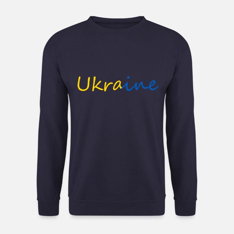 Ukraine - Unisex Pullover - Navy