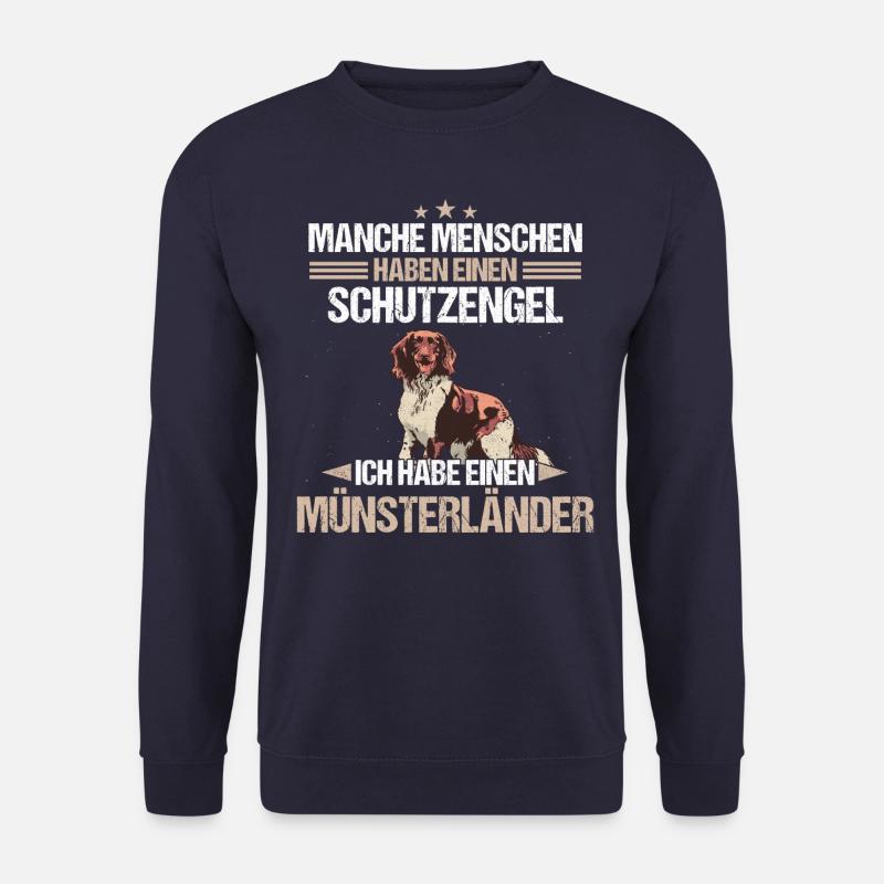 Münsterländer Hund Hundehalter - Unisex Pullover - Navy