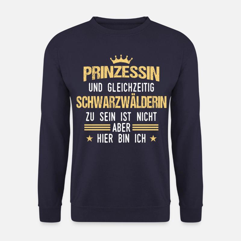 Schwarzwald Schwarzwälderin Heimat Spruch - Unisex Pullover - Navy