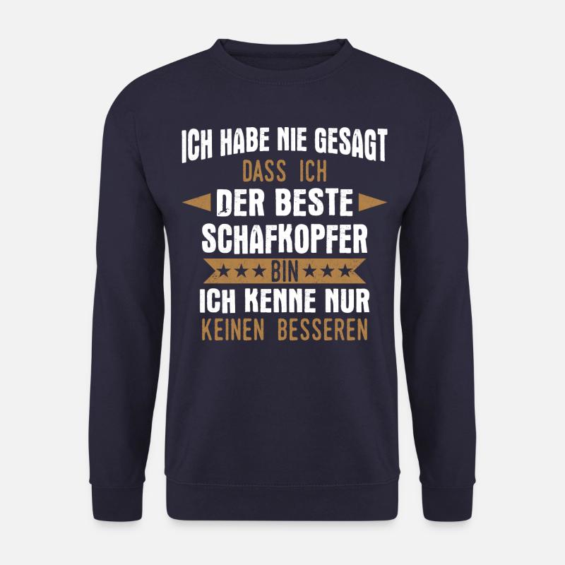 Schafkopfen Schafkopf Kartenspiel Spruch - Unisex Pullover - Navy