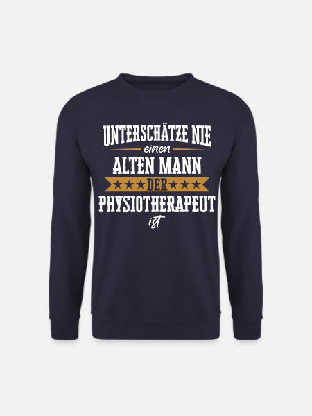 Physiotherapeut Physio Praxis Physiotherapie - Unisex Pullover - Navy