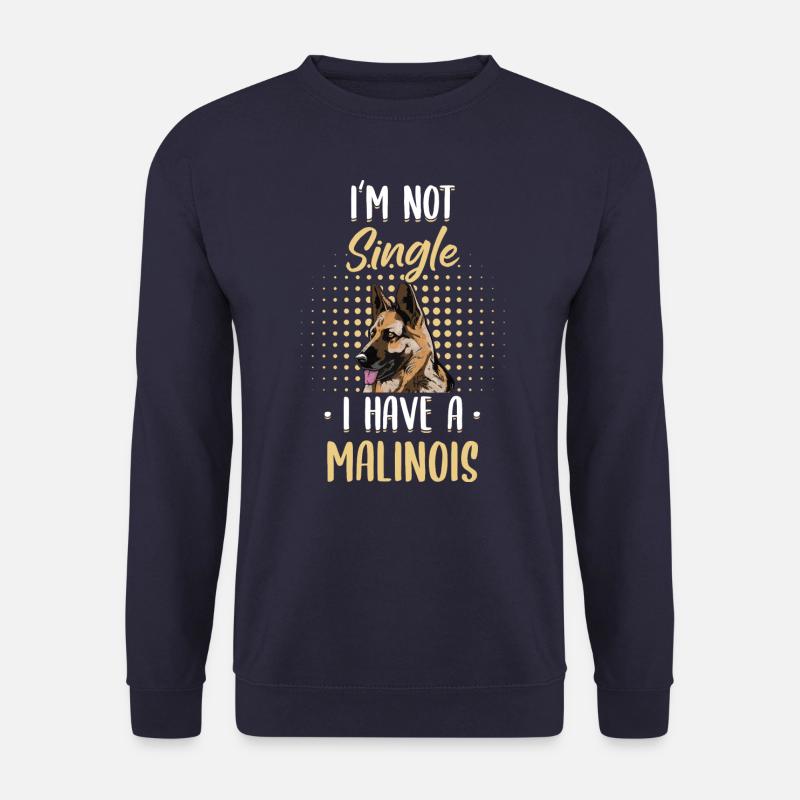 Malinois Hund Hundehalter - Unisex Pullover - Navy