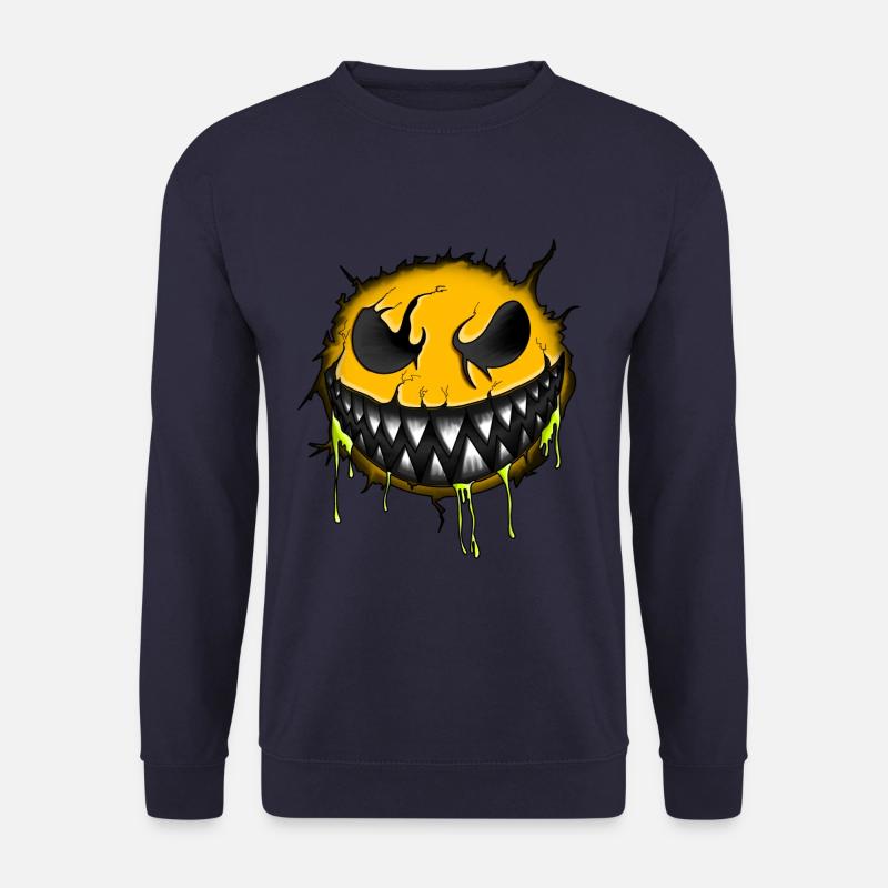 Keep smiling - Unisex Pullover - Navy