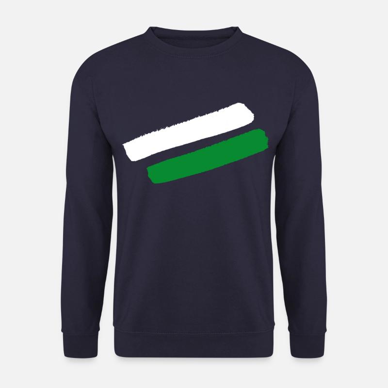 Rayures de style styrien - Sweat-shirt Unisexe - marine