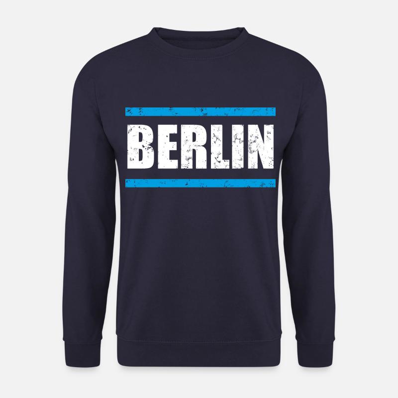 Berlin Schriftzug - Unisex Pullover - Navy