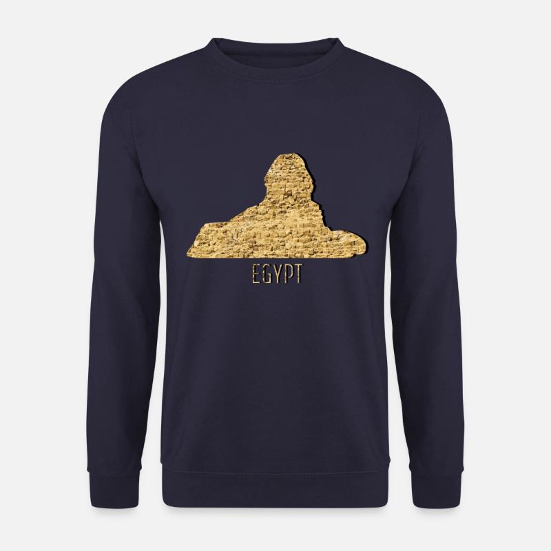 Ägypten Sehenswürdigkeit Sphynx - Unisex Pullover - Navy