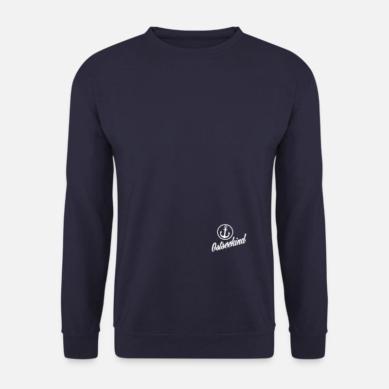 Ostseekind mit Anker [white] - Unisex Pullover - Navy