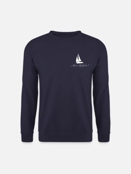 bin segeln - Unisex Pullover - Navy