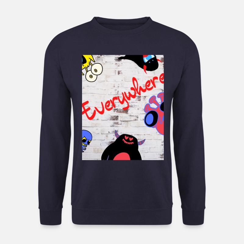 Everywhere - Unisex Pullover - Navy