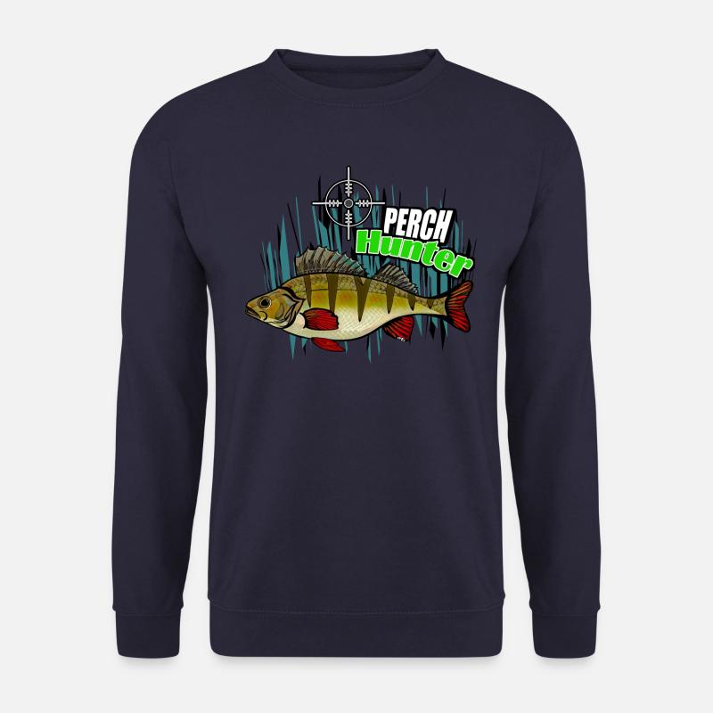 Perch hunter - Unisex Sweatshirt - navy