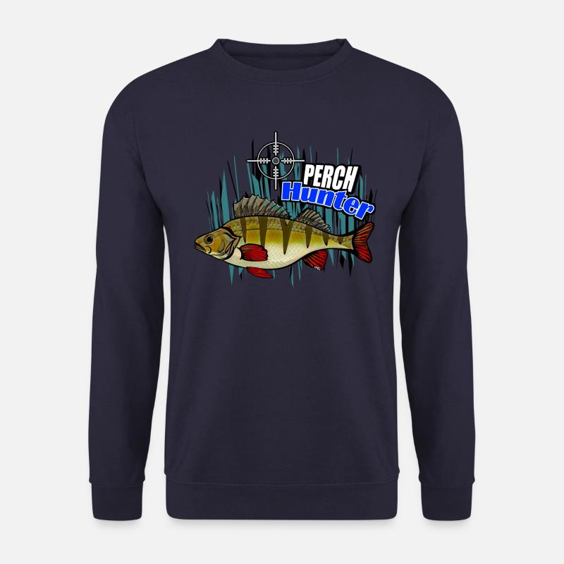 Perch hunter - Unisex Sweatshirt - navy