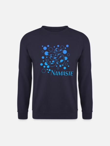 Namaste Yoga - Unisex Pullover - Navy