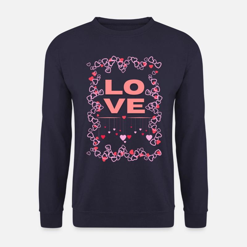 Love - Unisex Pullover - Navy