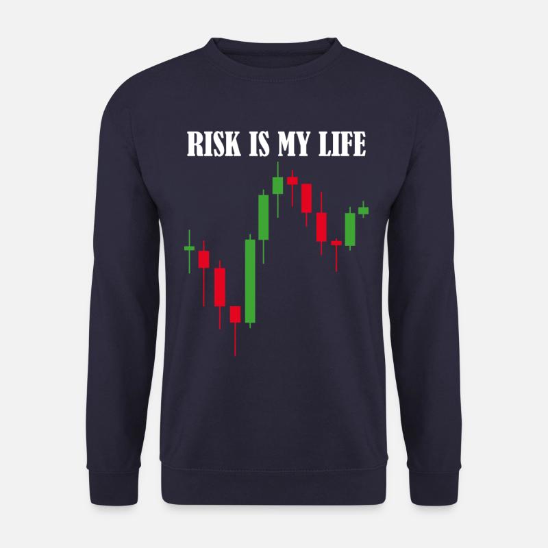 Day Trading Day Trader Aktien Börse Aktienmarkt - Unisex Pullover - Navy