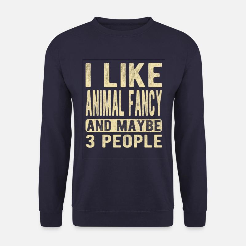 Tierischer Spruch - Unisex Pullover - Navy
