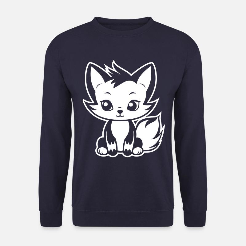 Fuchs Tier Baby - Unisex Pullover - Navy