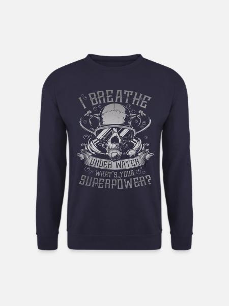 23F 0301 bk - Unisex Sweatshirt - navy