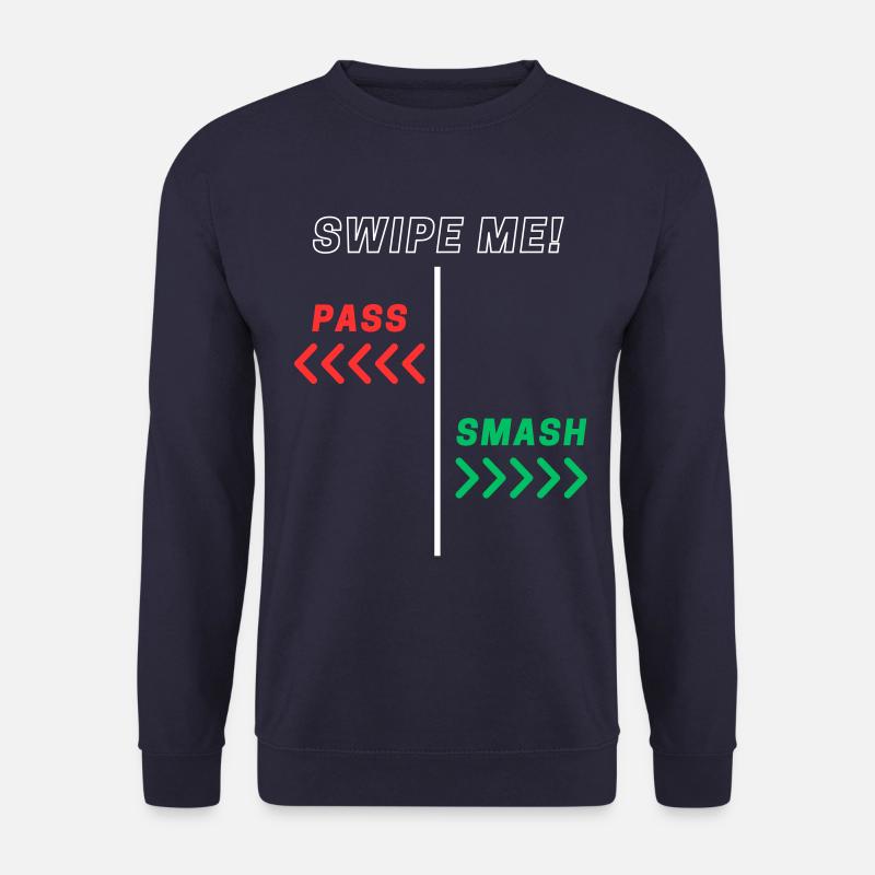 Swipe me! - Unisex Pullover - Navy