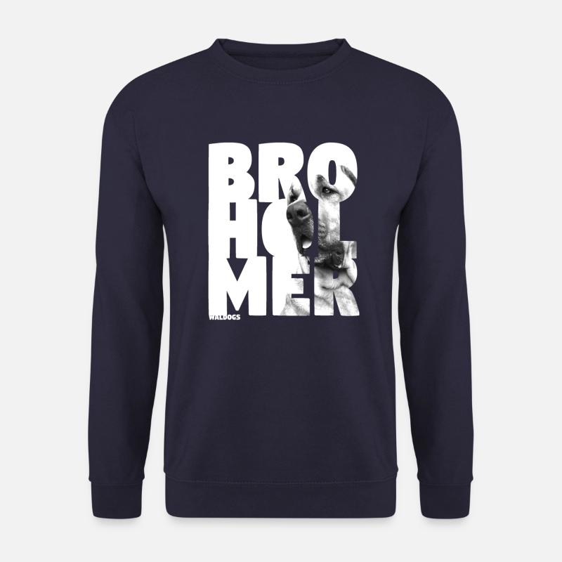 NASSU Broholmer - Unisex sweater - marineblå