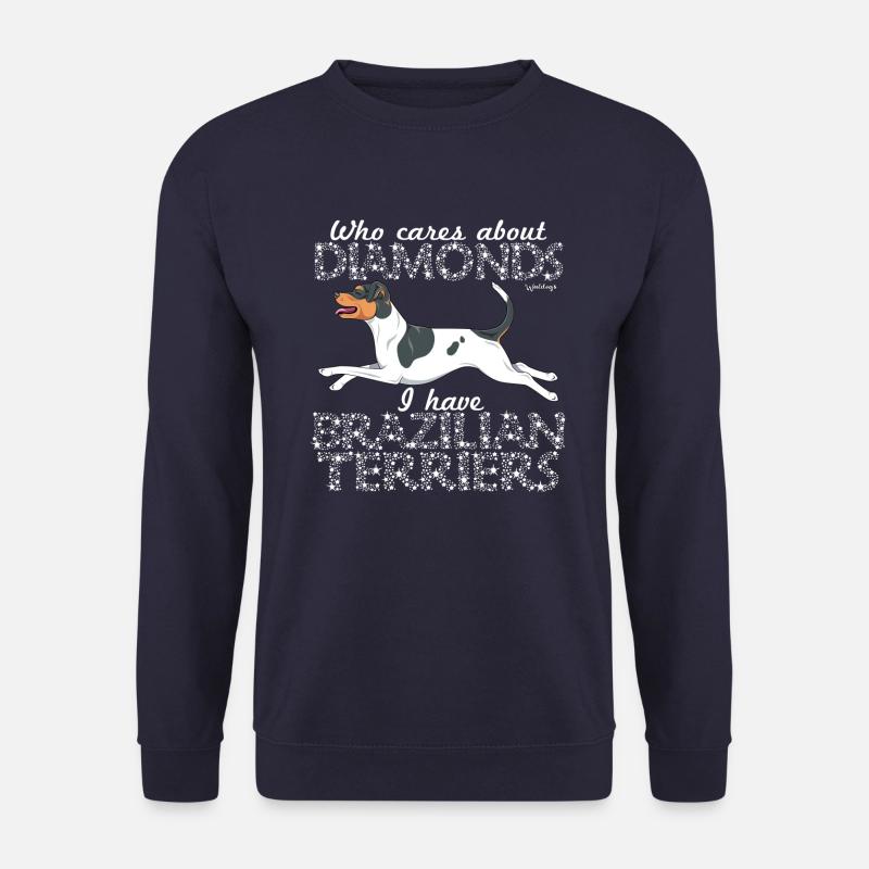 braziliandiamonds5 - Unisex Sweatshirt - navy