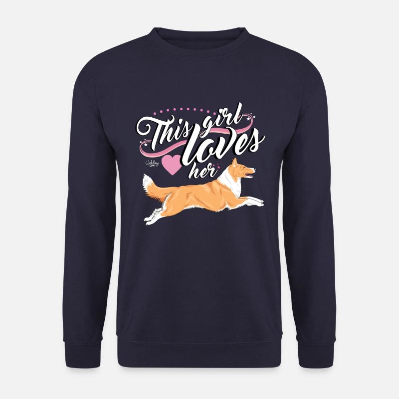 pkcolliegirl3 - Unisex Pullover - Navy