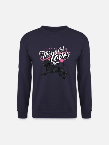 Bouvier Mädchen - Unisex Pullover - Navy