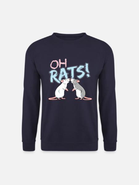 Oh Rats! - Unisex Sweatshirt - navy