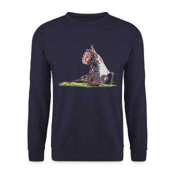 Bekassine - Unisex Pullover - Navy - Vorne - Alina (178cm) & Michal (187cm)