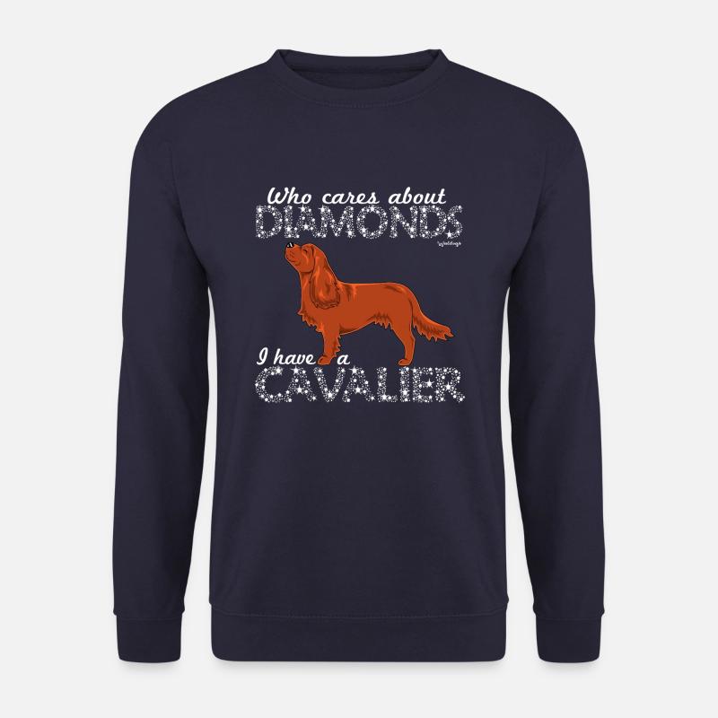 Cavalier Diamonds - Unisex Sweatshirt - navy