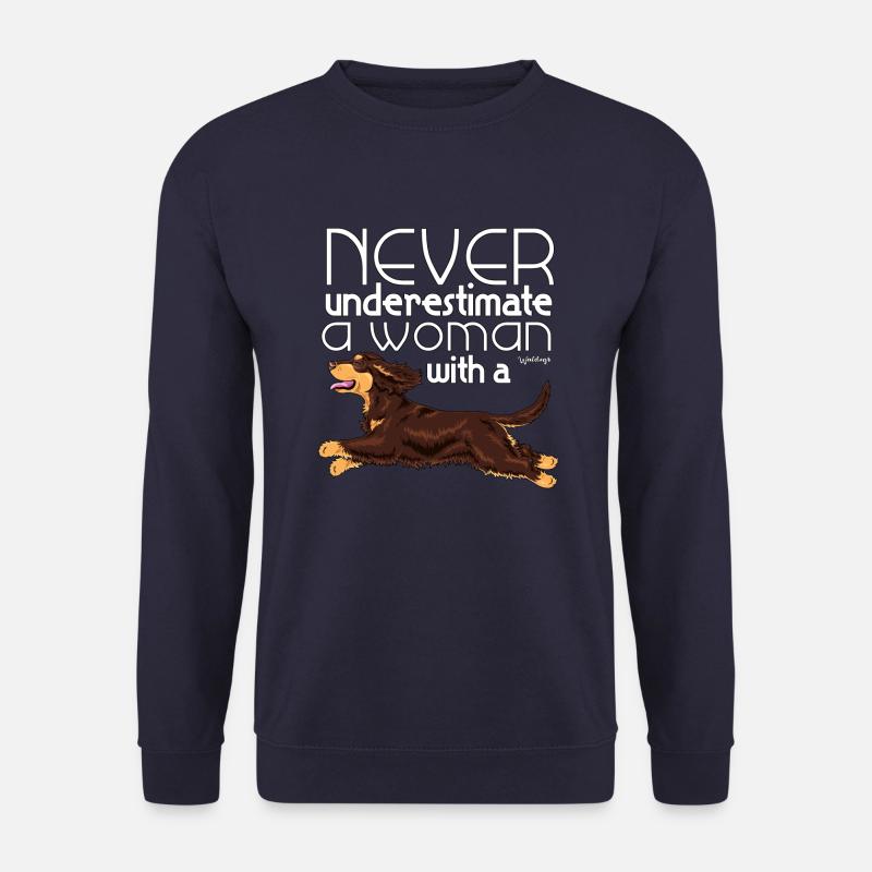 cockerunderestimate5 - Unisex Sweatshirt - navy