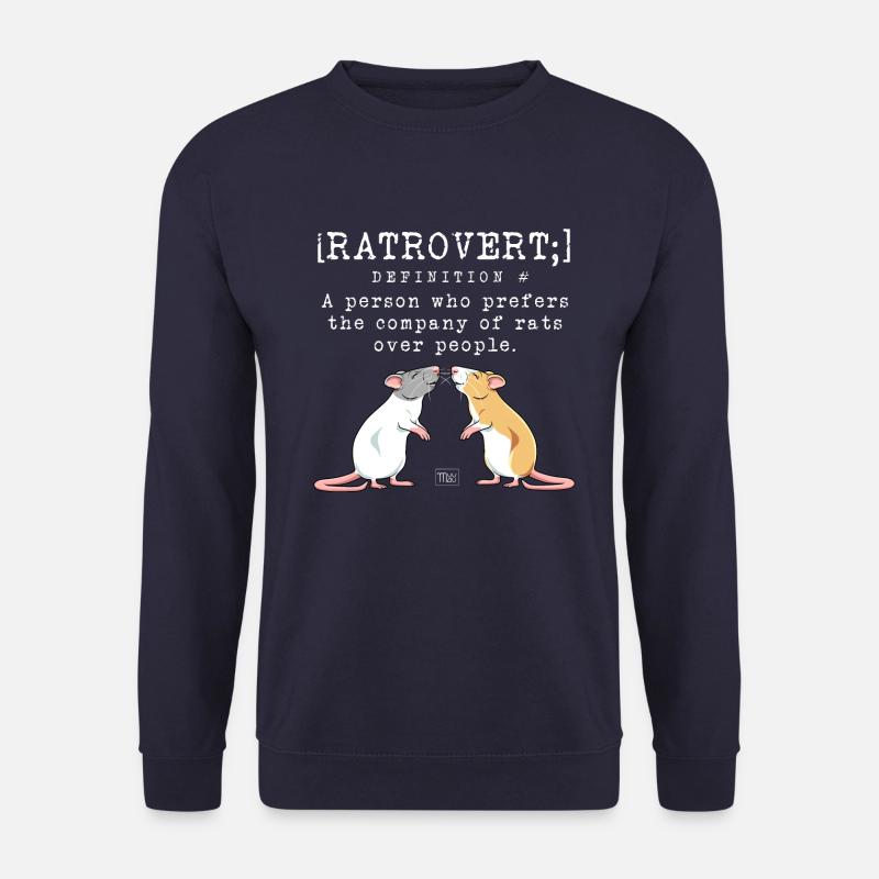 Ratrovert VI - Unisex Sweatshirt - navy