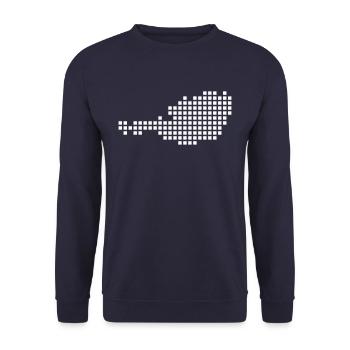 Österreich - Unisex Pullover - Navy - Vorne - Alina (178cm) & Michal (187cm)