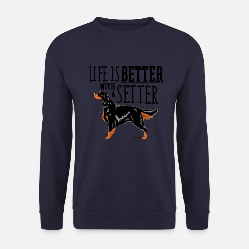 Gordon Setter Besser - Unisex Pullover - Navy