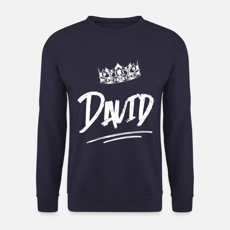 David - Sweat-shirt Unisexe - marine