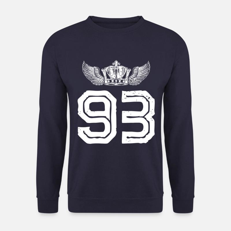 93 Zahl Krone - Unisex Pullover - Navy