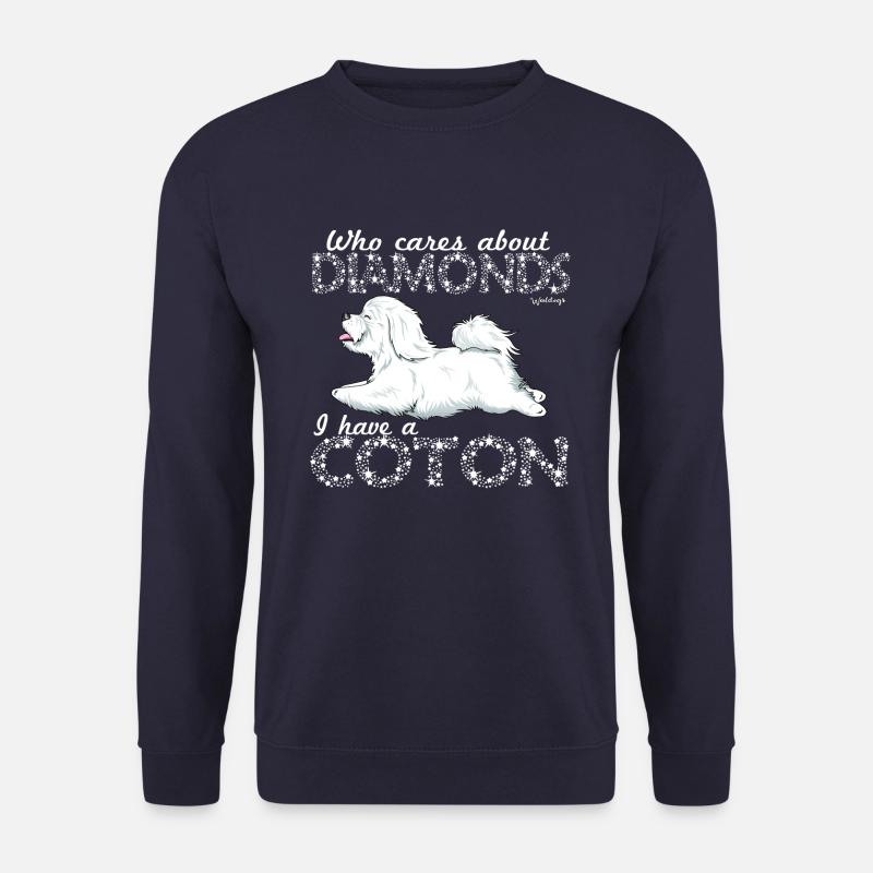 cotondediamonds2 - Sweat-shirt Unisexe - marine