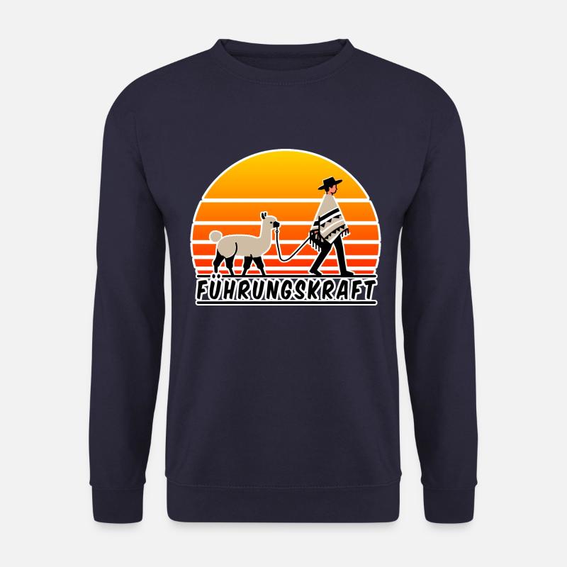 Führungskraft Alpaka - Unisex Pullover - Navy