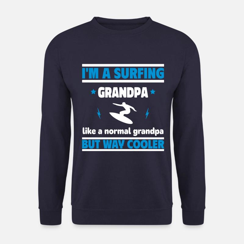 Ich bin ein Surf-Opa - Unisex Pullover - Navy