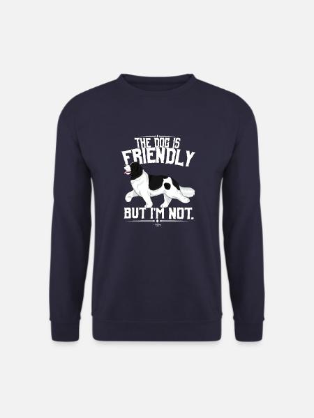 lansufriendly2 - Unisex Pullover - Navy