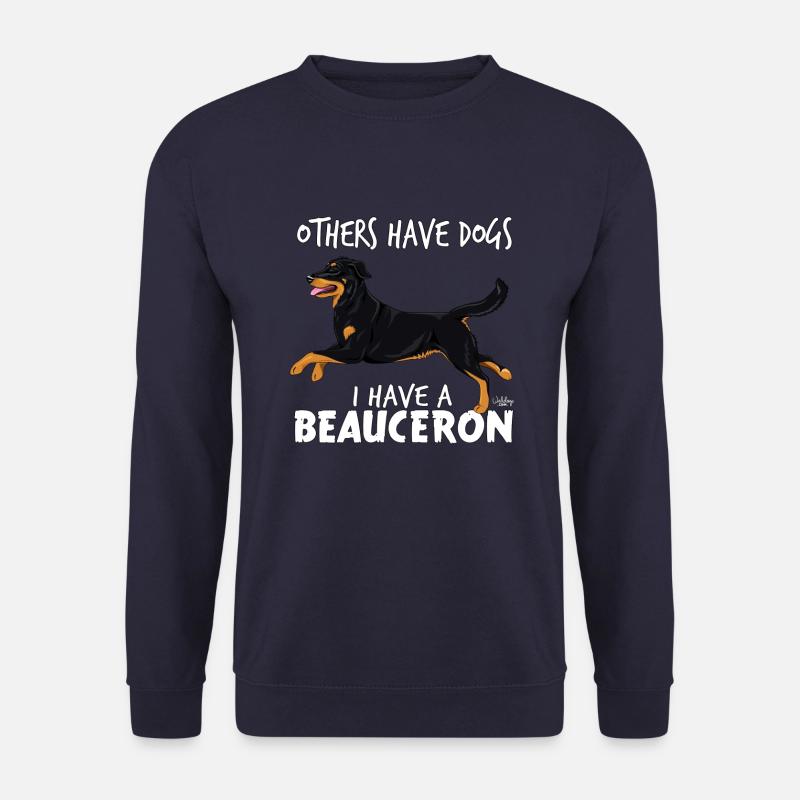 beaucerondogs2 - Unisex Pullover - Navy