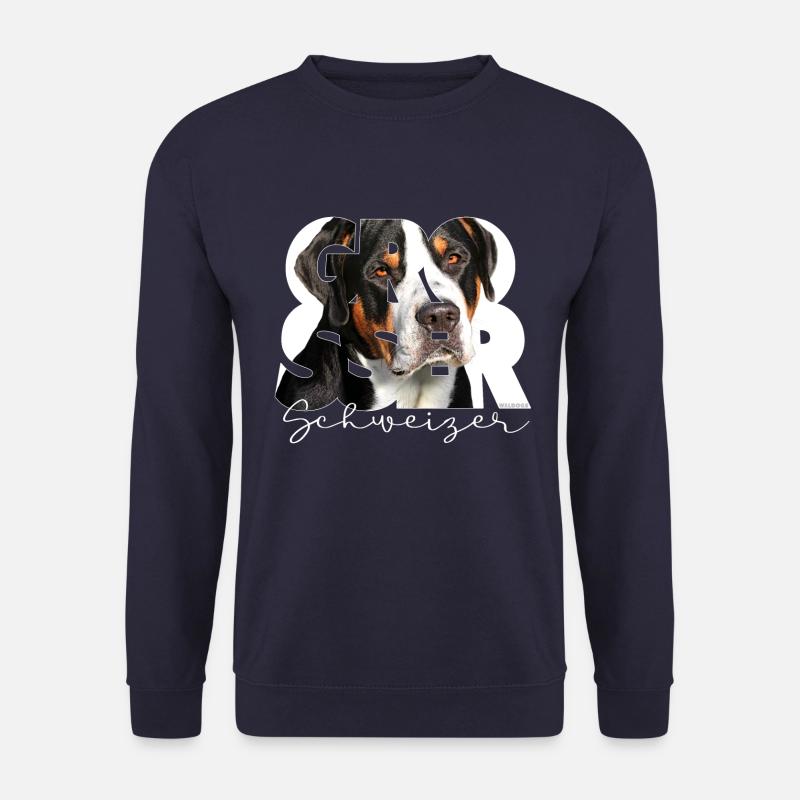 Grosser Schweizer - Unisex Pullover - Navy