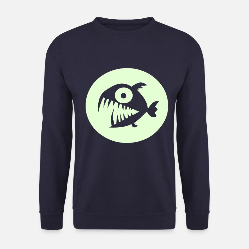 Piranha - Unisex Sweatshirt - navy