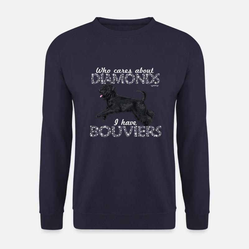 Bouvier Diamonds - Unisex Sweatshirt - navy