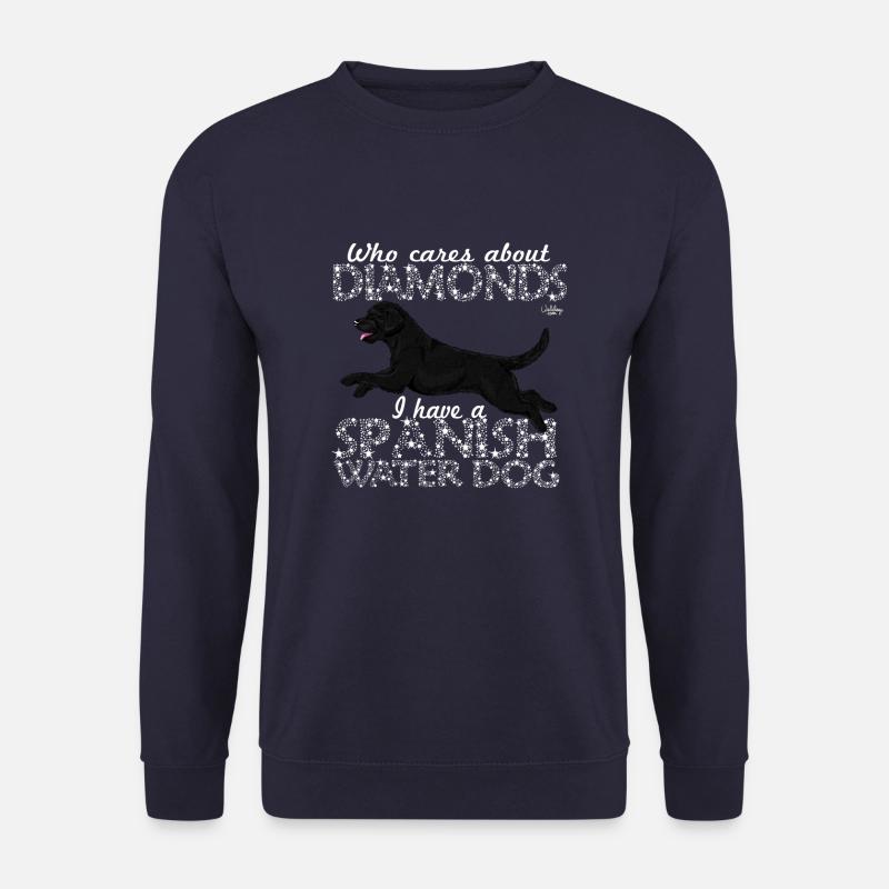 perrodiamonds10 - Unisex Sweatshirt - navy