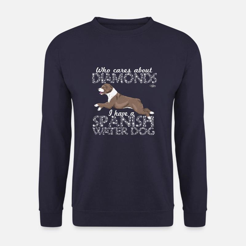 perrodiamonds3 - Unisex Sweatshirt - navy