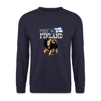 lappfinland - Unisex Pullover - Navy - Vorne - Alina (178cm) & Michal (187cm)