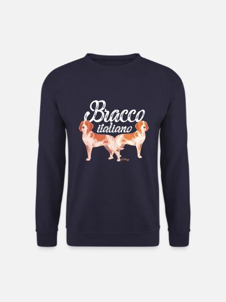 Bracco Italiano II - Unisex Sweatshirt - navy